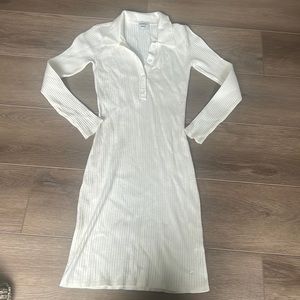 Sunday best ribbed sweater dress